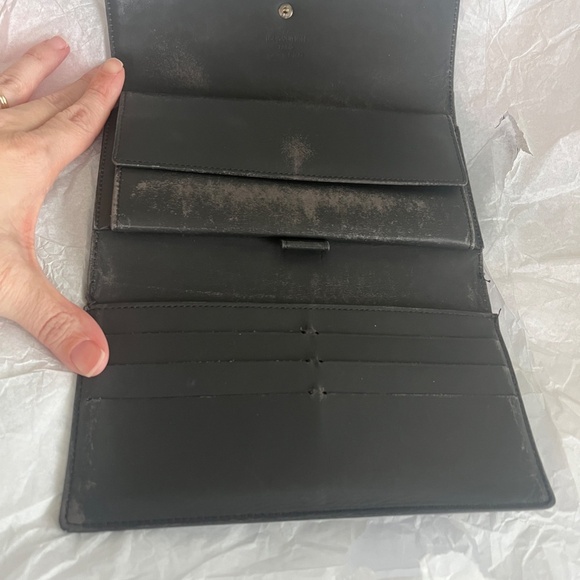 LOUIS VUITTON Porte-Tresor International Black Monogram Matte Wallet Crossbody - Picture 3 of 16